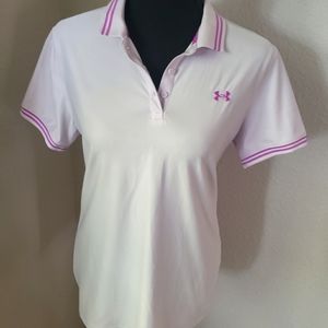 Just In:New Ladies Lilac Under Armour HeatGear Top